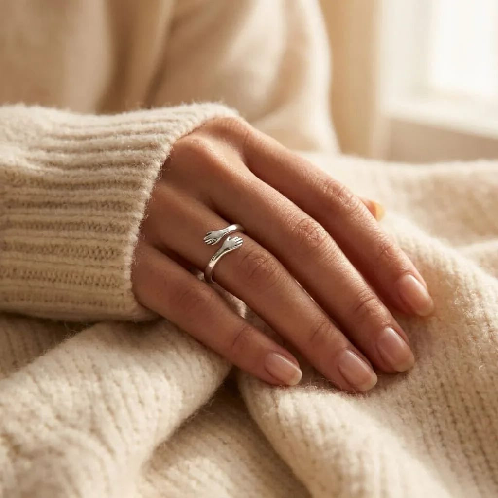 Hug Ring - A Symbol of Love - Orelia Boutique