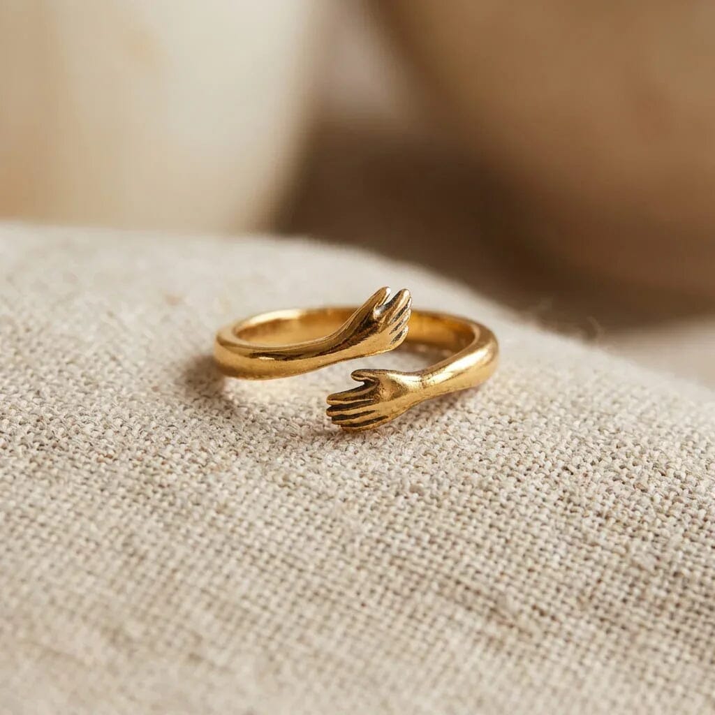 Hug Ring - A Symbol of Love - Orelia Boutique